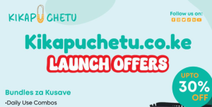 Kikapuchetu.co.ke LAUNCH OFFERS poster
